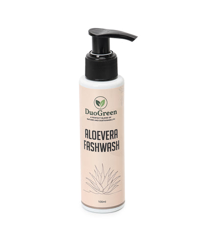 DuoGreen ALOEVERA FACEWASH - Soothing Cleanse & Hydration Boost | 100ML