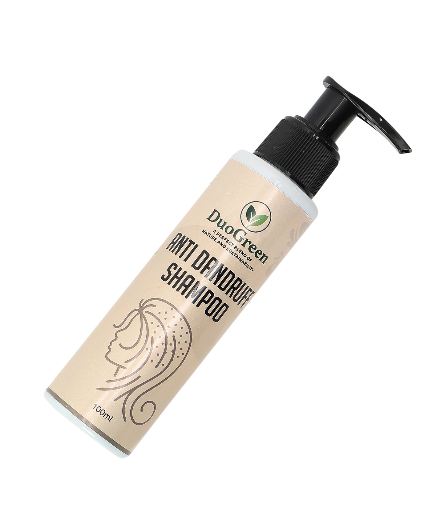 DuoGreen Anti-Dandruff Shampoo – Aloe & Neem | 100ml