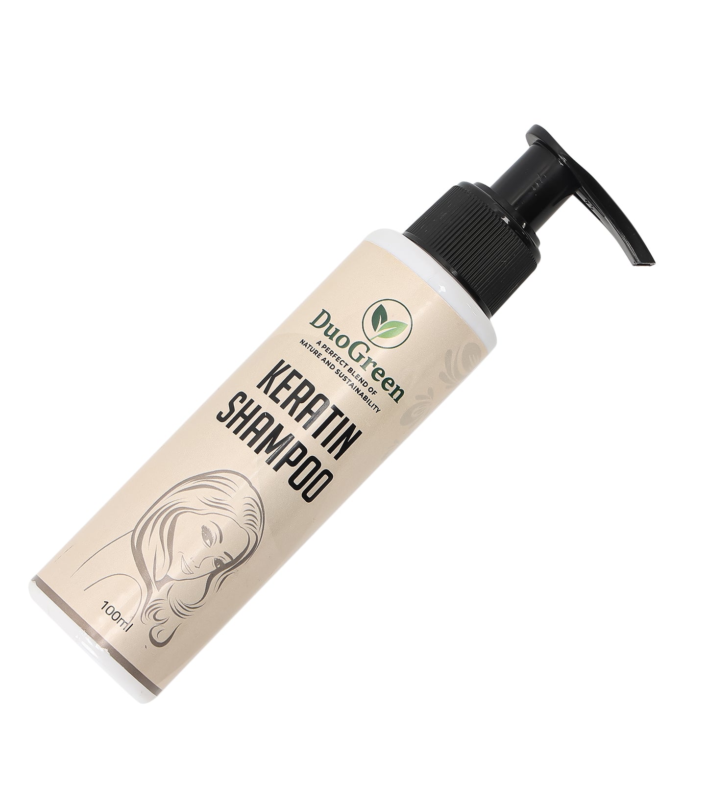 DuoGreen Keratin Shampoo – Repair & Smooth | 100ml