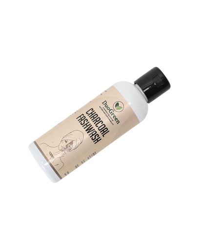 DuoGreen CHARCOAL FACEWASH - Deep Cleanse & Pore Detox | 100ML
