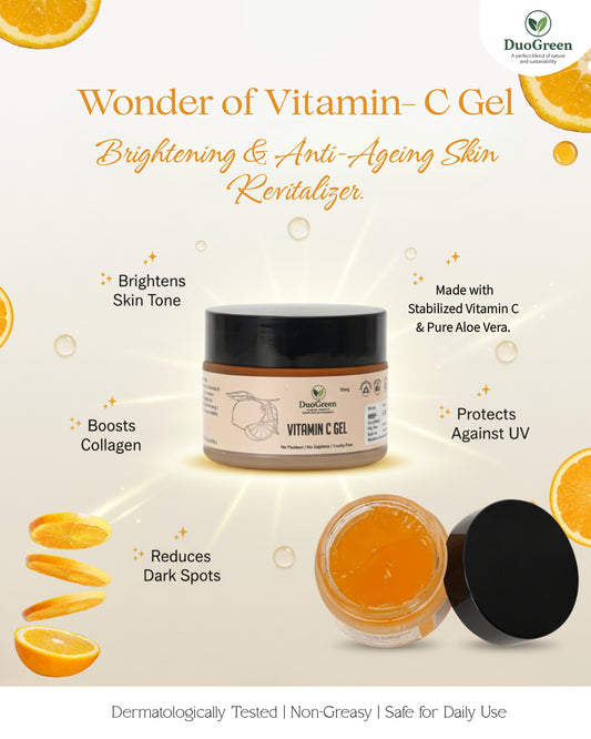 DuoGreen Vitamin C Gel – Brightening & Anti-Ageing | 50g
